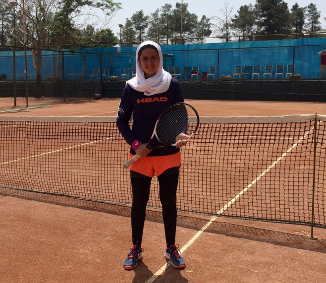صدف صادق وزیری با کسب سومین عنوان قهرمانی ، به کار خود در مسابقات بین المللی تنیس جوانان پایان داد